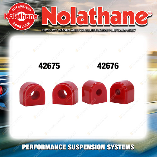 Nolathane Sway Bar Mount Bush kit for Mazda 3 Axela BM BN 2/2014-1/2019
