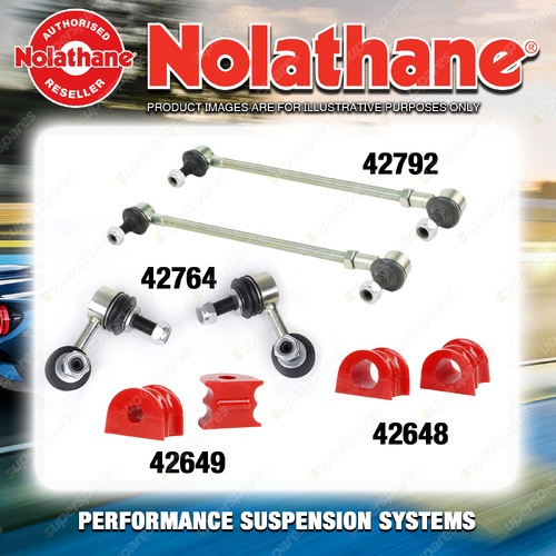 Nolathane Sway Bar Link & Bush Kit for Mercedes Benz X-Class X470 2WD 4CYL 17-On