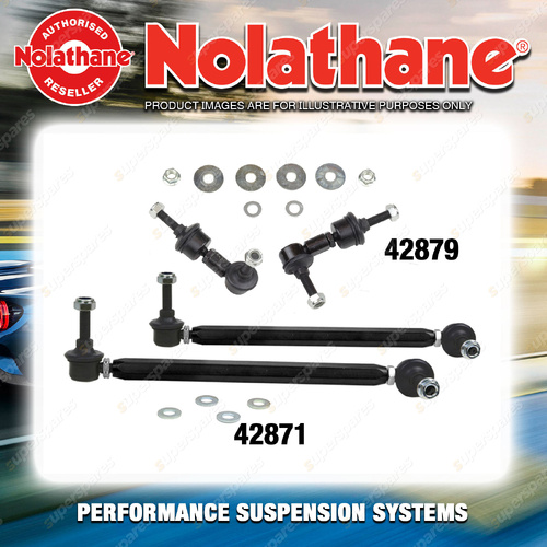Nolathane Front + Rear Sway Bar Link Kit for Ford Escape ZG 2016-2020