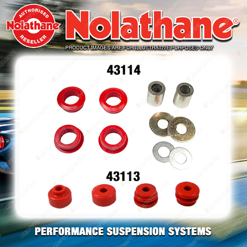 Nolathane Shock Absorber Bush Kit for Toyota Hilux 4 Runner GRN210 UZN210 02-09