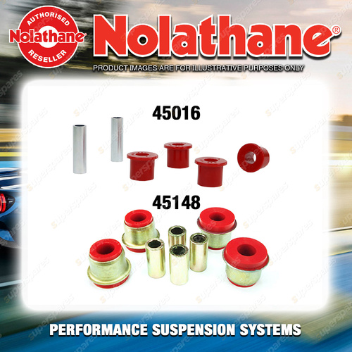 Nolathane Control Arm Bush Kit for Ford Cortina TC TD 4/6CYL 7/1972-6/1977