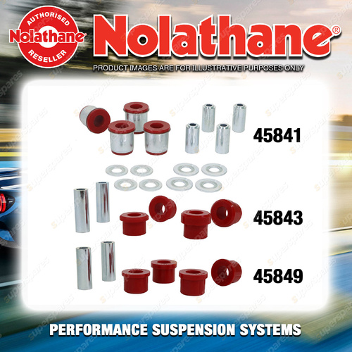 Nolathane Control Arm Bush Kit for Toyota Landcruiser FZJ100 HDJ100 UZJ100 98-07