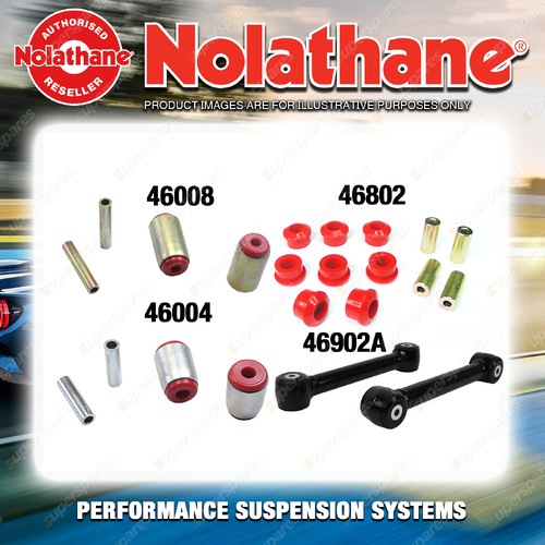 Nolathane Trailing Arm & Bush Kit for Toyota Lexcen VN VP 6CYL 8/1988-7/1993