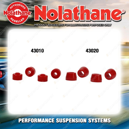 Nolathane Shock absorber bush kit for BEDFORD VAN CF 6CYL 8/1970-1981