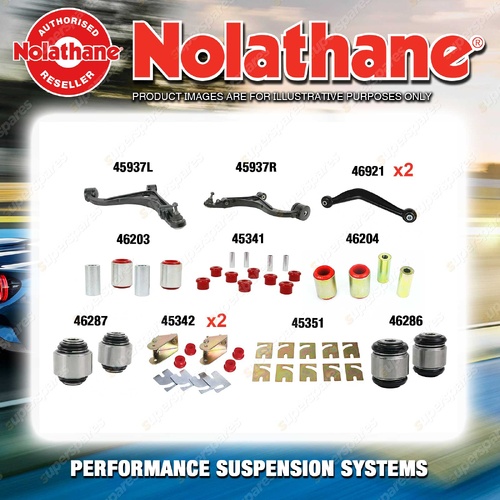 Nolathane Control arm bush kit for FORD FAIRLANE BA BF 6/8CYL 7/2003-12/2007
