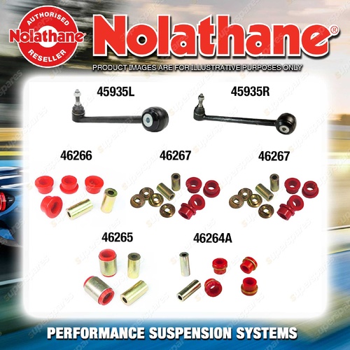 Nolathane Control arm & bush kit for HOLDEN CAPRICE WM 6/8CYL 8/2006-5/2013