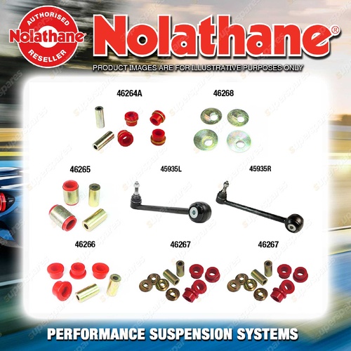 Nolathane Control arm & bush kit for HOLDEN STATESMAN WM 6/8CYL 8/2006-5/2013