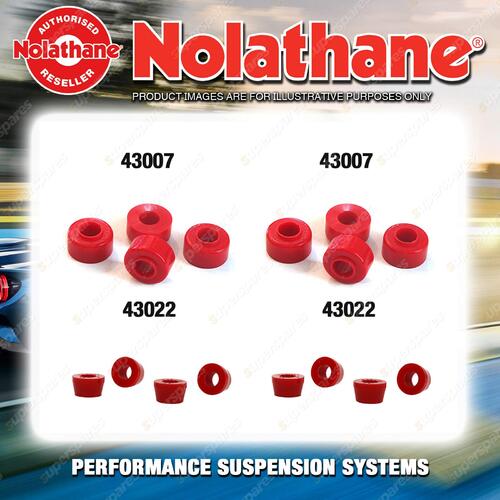 Nolathane Shock absorber bush kit for LAND ROVER DEFENDER L316 TD5 & V8 5CYL