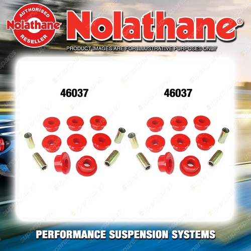 Nolathane Trailing arm bush kit for MAZDA RX7 SA SERIES I II III 2R 1979-1985