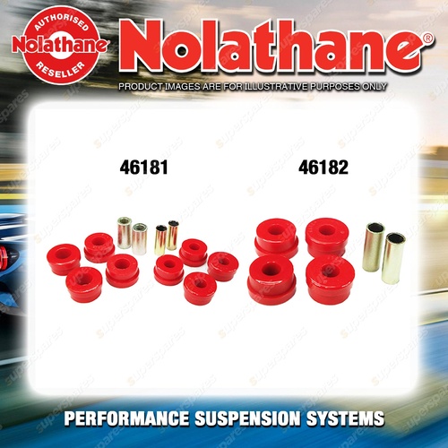 Nolathane Control arm bush kit for MITSUBISHI GALANT HJ 4/6CYL 5/1993-10/1996