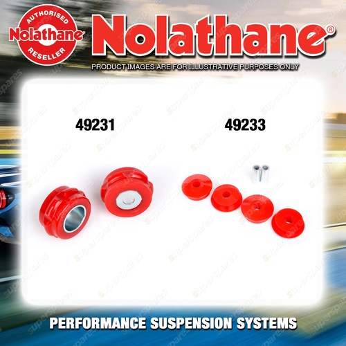 Nolathane Differential mount bush kit for MITSUBISHI PAJERO NM NP 6CYL 2000-2006