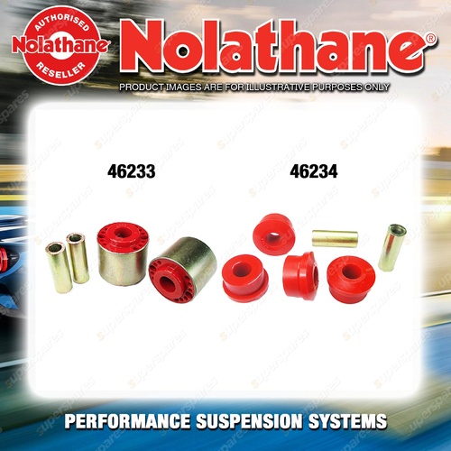 Nolathane Trailing arm bush kit for MITSUBISHI PAJERO NM NP 4/6CYL 5/2000-9/2006