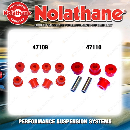 Nolathane Spring eye & shackle bush kit for SUZUKI ST80 ST90 - 4CYL 1978-7/1985