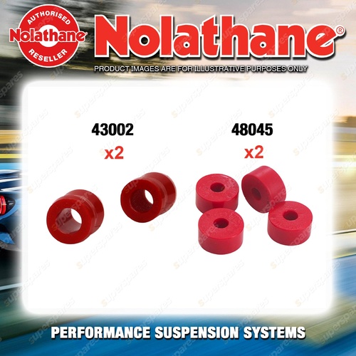 Nolathane Shock absorber bush kit for TOYOTA COASTER BB20 21 HB30 RB20 6CYL