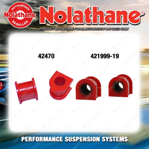 Nolathane Sway bar mount bush kit for TOYOTA FJ CRUISER GSJ15 6CYL 2006-ON