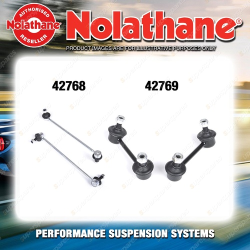 Nolathane Sway bar link Kit for TOYOTA RAV 4 ACA20 21 22 23 4CYL 5/2000-11/2005