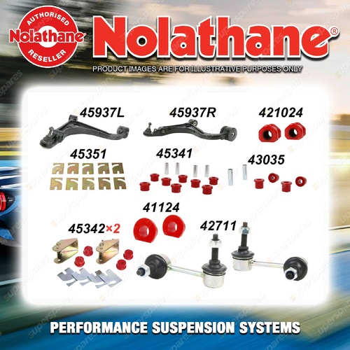 Front Nolathane Suspension Bush Kit for FORD FALCON BA BF INCL FPV 2002-2008