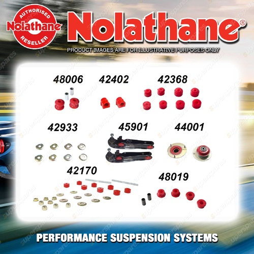 Front Nolathane Suspension Bush Kit for HOLDEN COMMODORE VB VC VH VK VL HDT