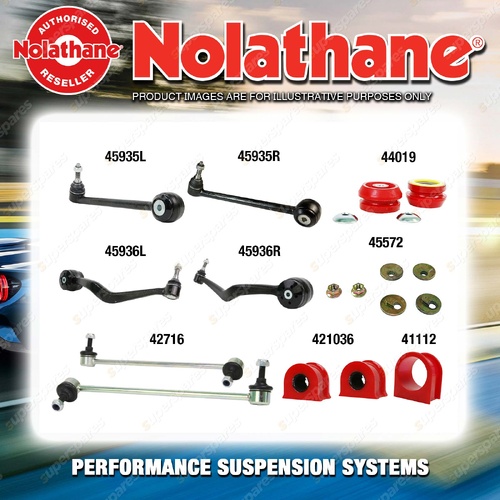 Front Nolathane Suspension Bush Kit for HOLDEN COMMODORE VE 6/8CYL 8/2006-5/2013