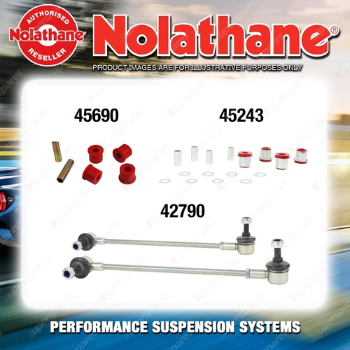 Front Nolathane Suspension Bush Kit for HOLDEN JACKAROO U8 UBS25 26 69 73