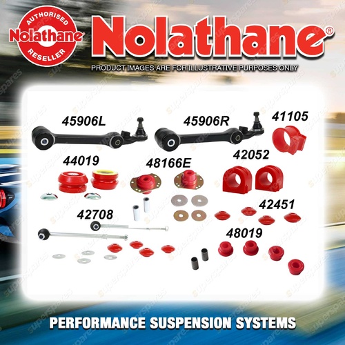 Front Nolathane Suspension Bush Kit for HOLDEN STATESMAN WK 6/8CYL 5/2003-7/2004