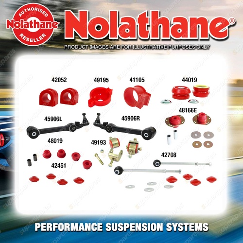 Front Nolathane Suspension Bush Kit for HSV COUPE V2 8CYL 12/2001-9/2004