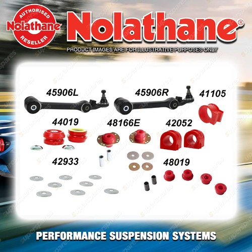 Front Nolathane Suspension Bush Kit for HSV GRANGE WH 6/8CYL 6/1999-4/2003