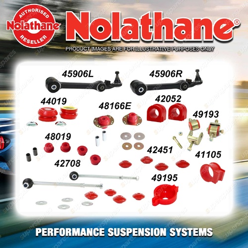 Front Nolathane Suspension Bush Kit for HSV GTS Y SERIES 8CYL 10/2002-9/2004