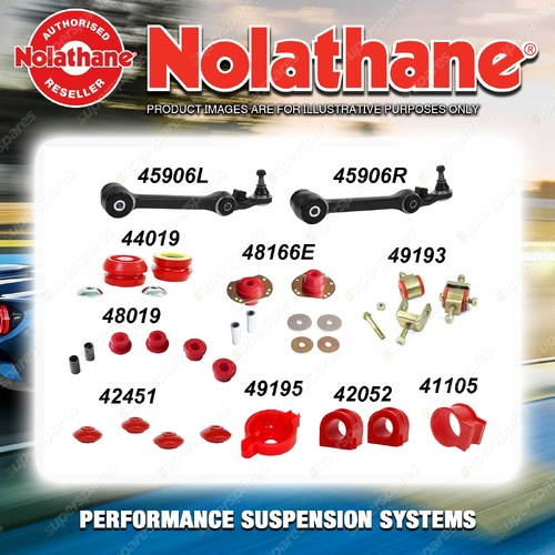 Front Nolathane Suspension Bush Kit for HSV MALOO Y SERIES Z SERIES 2002-2007