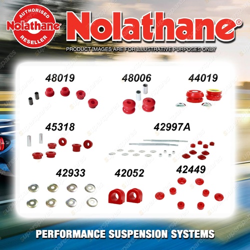 Front Nolathane Suspension Bush Kit for HSV STATESMAN VR VS 8CYL 3/1994-6/1999
