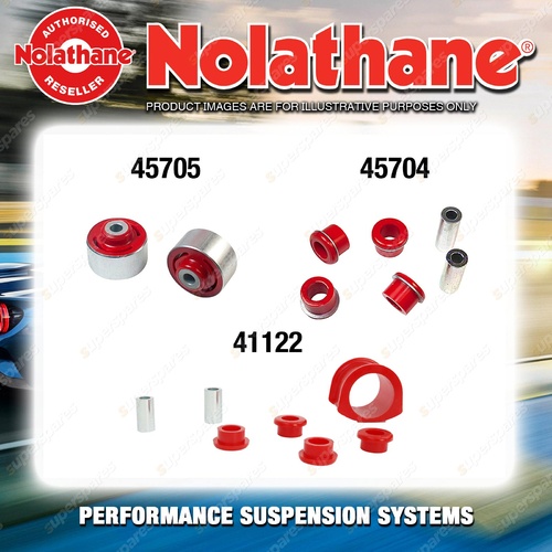 Front Nolathane Suspension Bush Kit for HYUNDAI IMAX TQ 4CYL 2007-ON