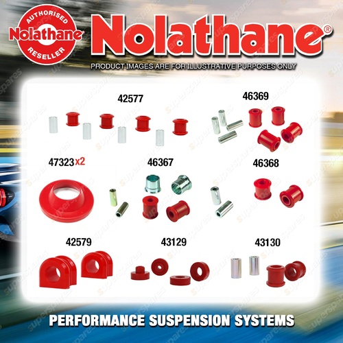 Front Nolathane Suspension Bush Kit for JEEP WRANGLER JK 4/6CYL 10/2006-ON