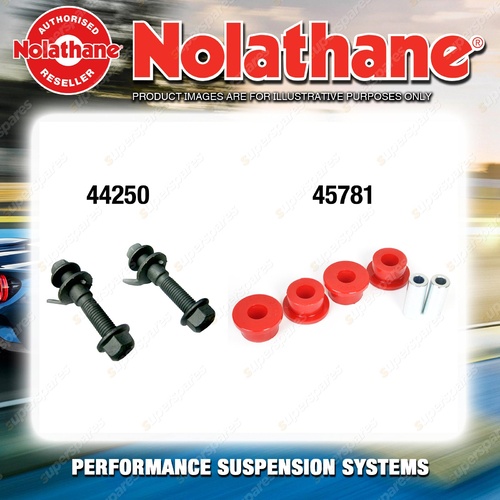 Front Nolathane Suspension Bush Kit for KIA RIO BC 4CYL 5/2000-5/2005