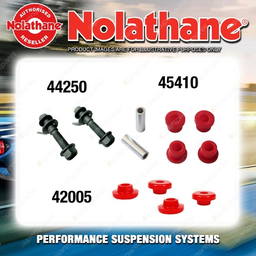 Front Nolathane Suspension Bush Kit for MAZDA 121 DA DB 4CYL 3/1987-12/1996