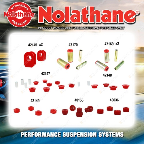 F+R Nolathane Suspension Bush Kit for Ford Bronco 4WD 6/8cyl 1982-87