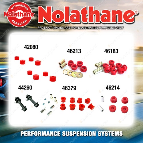 Rear Nolathane Suspension Bush Kit for FORD CAPRI SA SC SE 4CYL 10/1989-7/1995