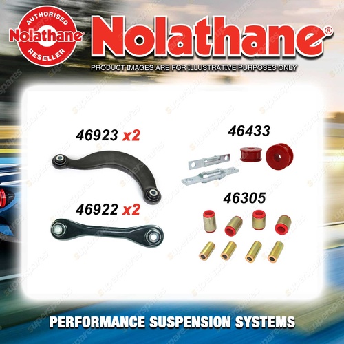 Rear Nolathane Suspension Bush Kit for FORD FOCUS LW LZ ST 4CYL 6/2012-ON