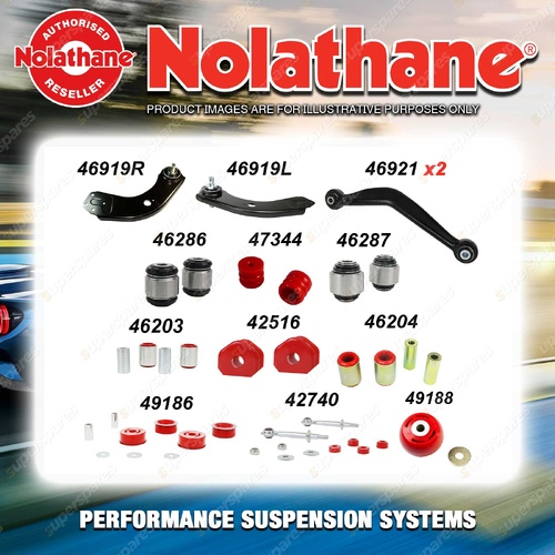 Rear Nolathane Suspension Bush Kit for FORD TERRITORY SZ INCL TURBO RWD 2011-ON