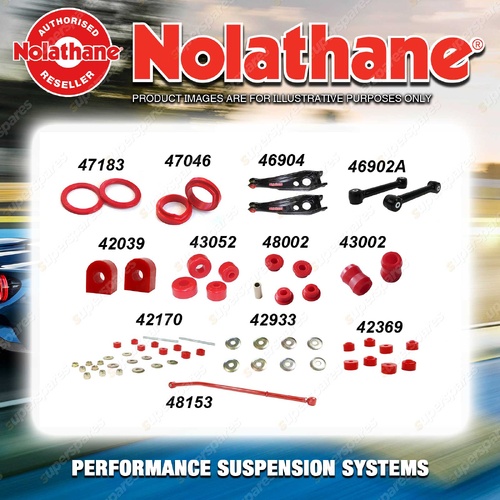 Rear Nolathane Bush Kit for HOLDEN COMMODORE VR VS Live Rear sedan ute wagon