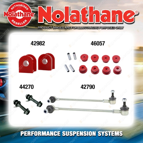 Rear Nolathane Suspension Bush Kit for TOYOTA CAMRY SXV20 MCV20 6CYL 8/1997-2002