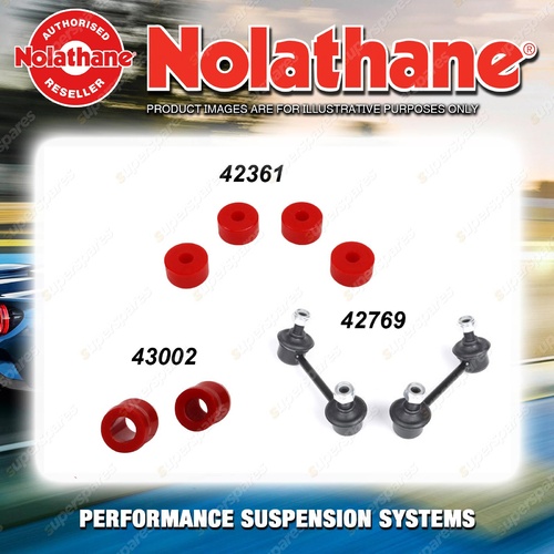 Rear Nolathane Suspension Bush Kit for TOYOTA RAV 4 ACA20 21 22 23 2000-2005