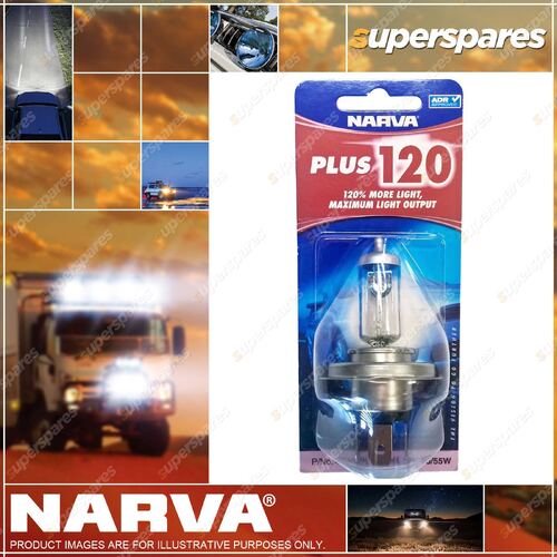 Narva Brand H4 PLUS 120 Globe 12 Volt 60W55 48362Bl Premium Quality