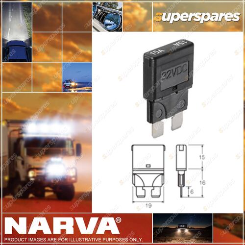 Narva Blade Automatic Circuit Breaker 30 Amp 55630BL Premium Quality