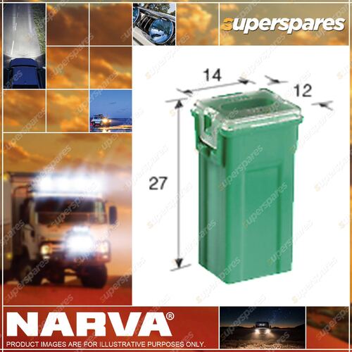 Narva Mini Female Fuse Link Plug In Type 2 60 Amp 53660Bl Premium
