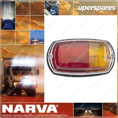 Narva Trailer Lamp Stop Tail Flasher Red Amber 86010Bl Premium Quality
