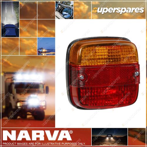 Narva Rear Stop/Tail Direction Indicator Lamp w/ Licence Plate Retro Reflec