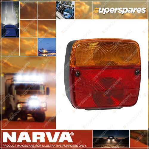 Narva Rear Stop/Tail Light Direction Indicator Lamp with Licence Plate Option