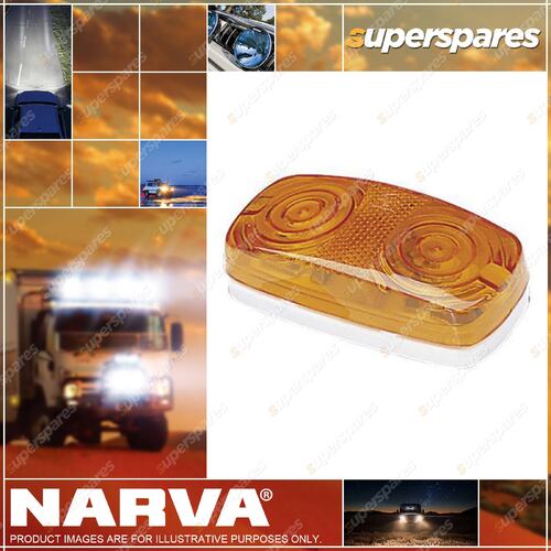 Narva Side Direction Indicator Lamp Amber Trailer Truck Caravan Signal Light