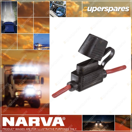 Narva In-Line Standard ATS Blade Fuse Holder With Weatherproof Cap 54406/10