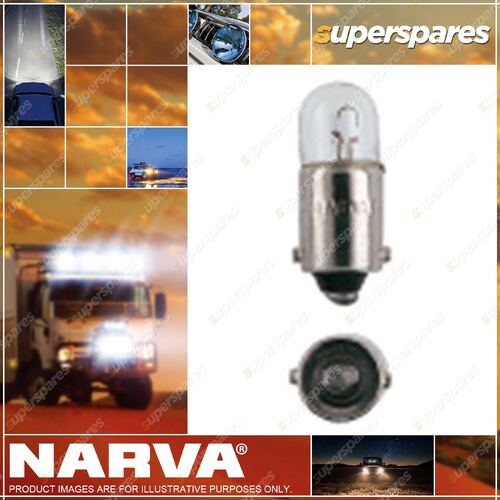 Narva Instrument Licence Plate Globe 2W Ba9S T-8.5mm 24 Volt 47234 Box of 10